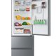 Haier 3D 60 Serie 3 HTR3619FWMP Libera installazione 345 L F Platino, Acciaio inox 5