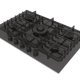 Haier Series 2 HAVG75S2B Nero Da incasso 74.5 cm Gas 5 Fornello(i) 4