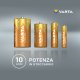 Varta Longlife, Batteria Alcalina, AAA, Micro, LR03, 1.5V, Blister da 4, Made in Germany 8