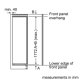 Neff N 90 Congelatore verticale Da incasso 212 L E 12