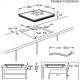 Electrolux Serie 700 EIS624 Nero Da incasso 60 cm Piano cottura a induzione 4 Fornello(i) 10