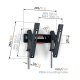 Vogel's 3832130 Supporto TV a parete 109,2 cm (43