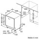 Bosch Serie 4 SBV4EAX28E lavastoviglie A scomparsa totale 13 coperti A 10