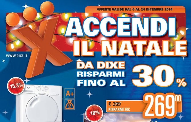 Dal 6 Dicembre 2014 in distribuzione il Volantino ACCENDI IL NATALE da Radionovelli