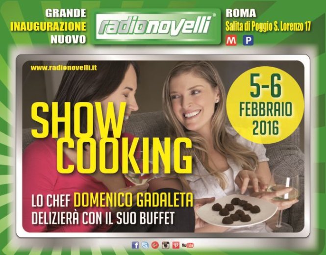 Evento inaugurazione Live Kitchen del 5-6 Febbraio