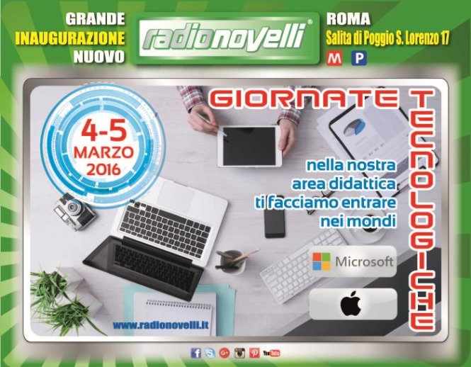 Evento inaugurazione Live Tech del 4-5 Marzo