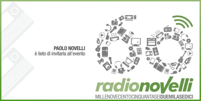 invito 60 Anni Radionovelli Event