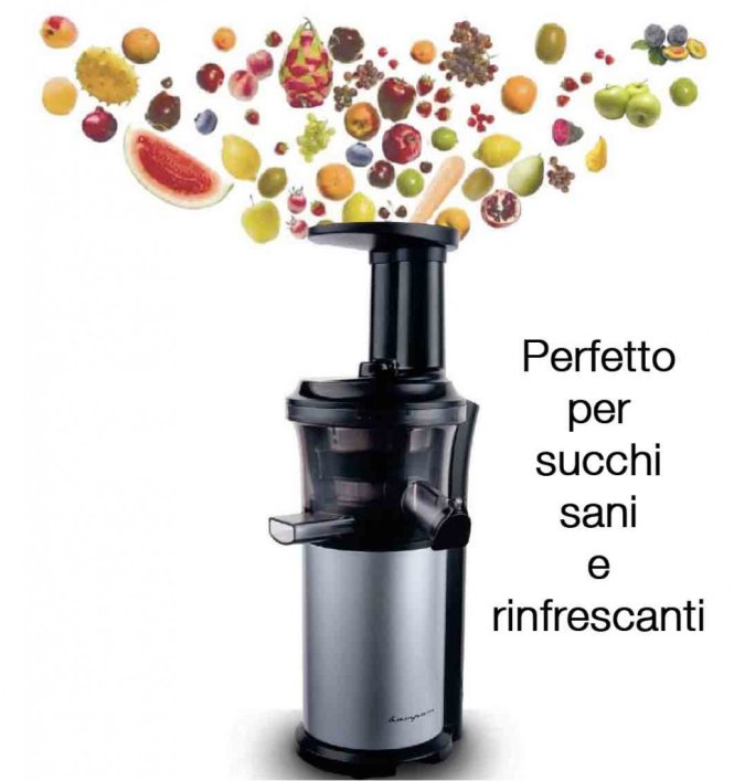 BOMPANI presenta il suo estrattore di succo