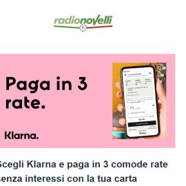 Acquista in 3 Rate con Klarna