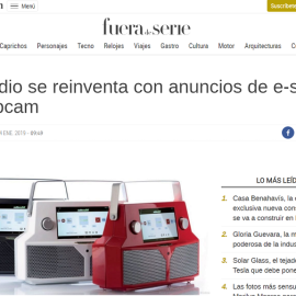 La radio se reinventa con anuncios de e-shop y webcam
