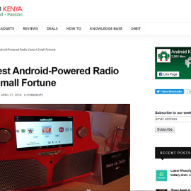 The coolest Android-powered radio costs a small fortune