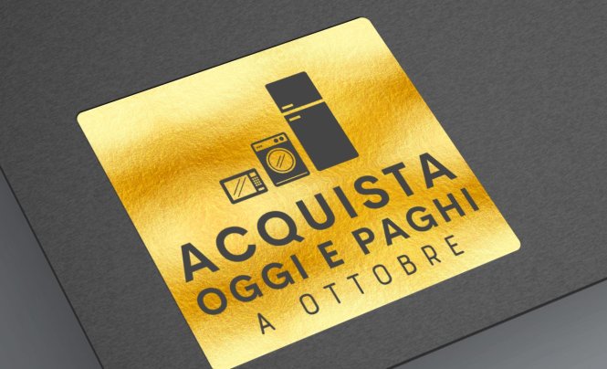 Acquista oggi e Paghi a Ottobre