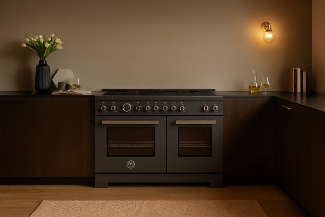 Esplora l’eleganza della Finitura Carbonio con Bertazzoni