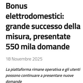 Utilizza il Tuo Voucher del Bonus Elettrodomestici da Radionovelli
