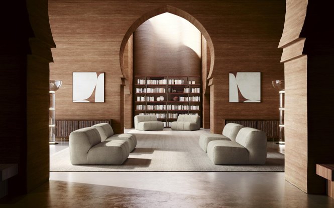 La bellezza del relax Made in Italy, con divani modulari e personalizzabili.