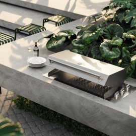 Il piacere della griglia, ovunque, con il barbecue elettrico Smeg