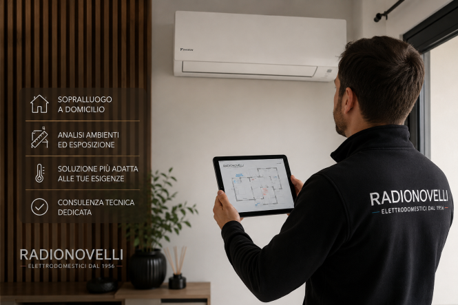 Sopralluogo impianto climatizzazione