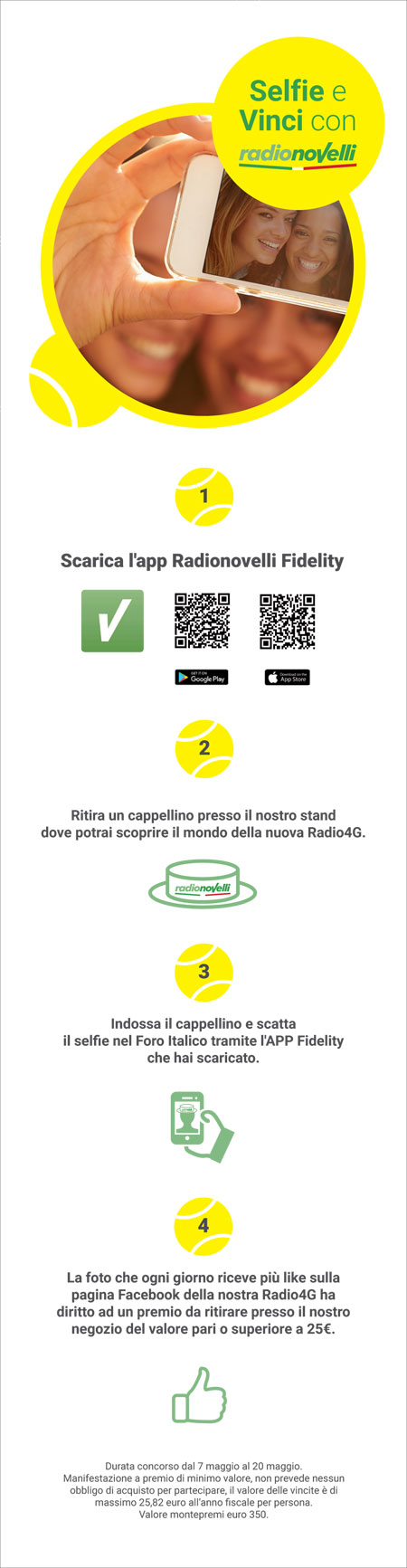 Selfi e Vinci con Radionovelli